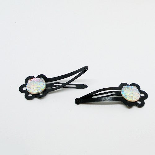 Mermaid Scale Hair Clips