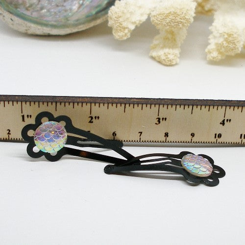 Mermaid Scale Hair Clips