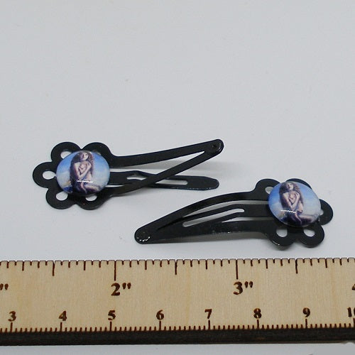 Mermom Hair Clips