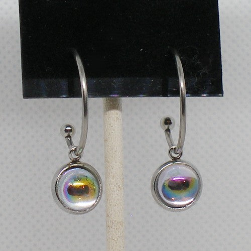 Mirrored Drop Earrings