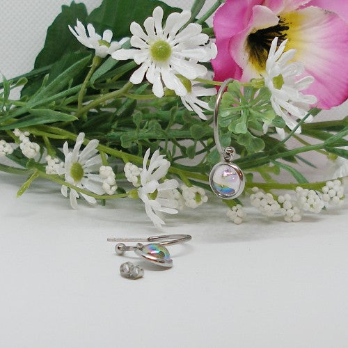 Mirrored Drop Earrings