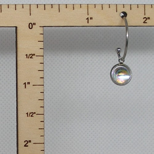Mirrored Drop Earrings