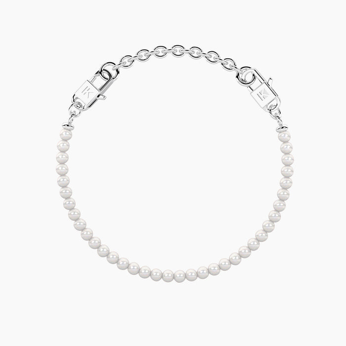 Bracciale componibile con perle conchiglia