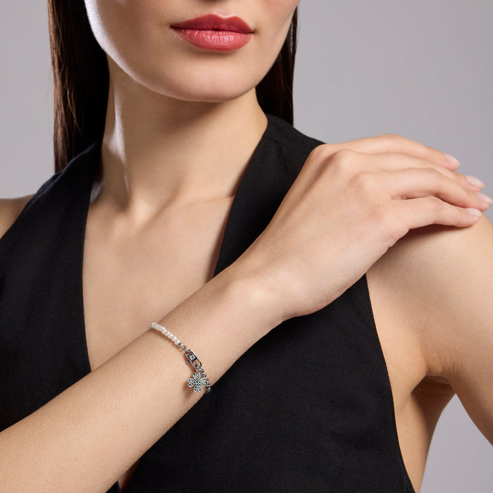 Bracciale componibile con perle conchiglia