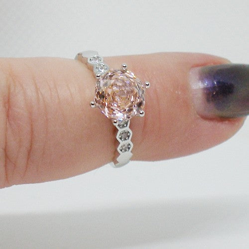 Morganite Ring