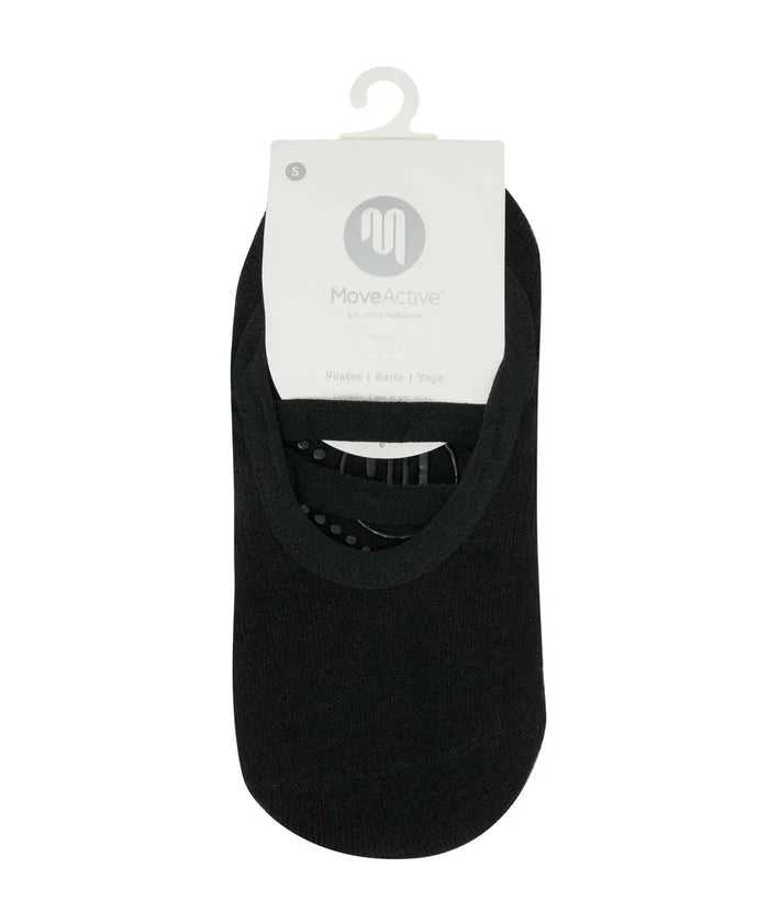 [MoveActive] Ballet Non Slip Grip Socks - Classic Black