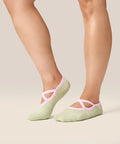 [MoveActive] Ballet Non Slip Grip Socks - Sage Petal