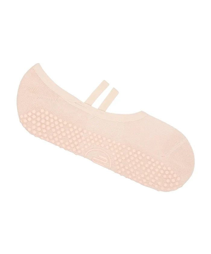 [MoveActive] Ballet Non Slip Grip Socks - Soft Pink