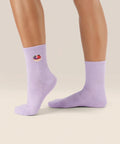 [MoveActive] Crew Non Slip Grip Socks - Acai Bowl
