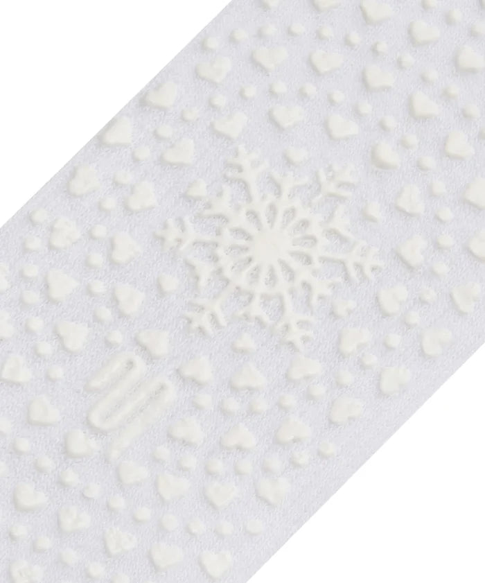 [MoveActive] Crew Non Slip Grip Socks - Cosy Pup Ivory