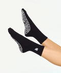 [MoveActive] Crew Non Slip Grip Socks - MoveActive Black