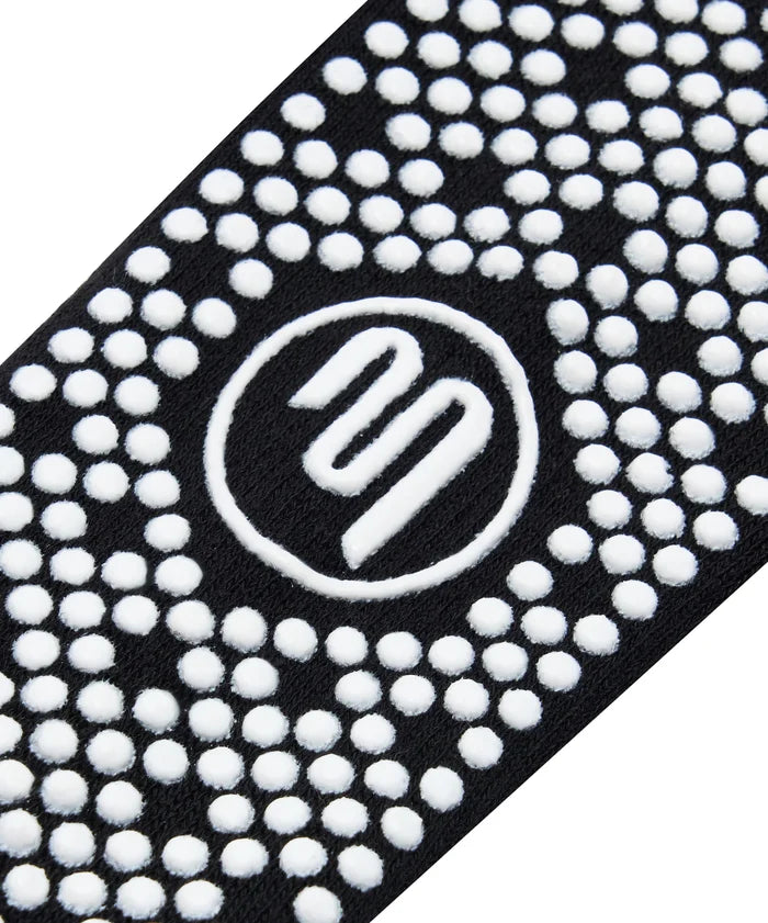 [MoveActive] Crew Non Slip Grip Socks - MoveActive Black