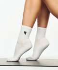 [MoveActive] Crew Non Slip Grip Socks - MoveActive Ivory