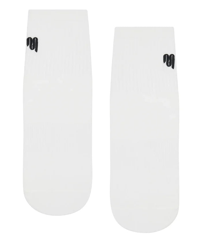 [MoveActive] Crew Non Slip Grip Socks - MoveActive Ivory
