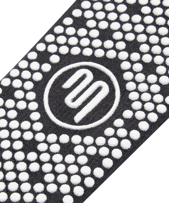 [MoveActive] Crew Non Slip Grip Socks - Pilates Club Ink