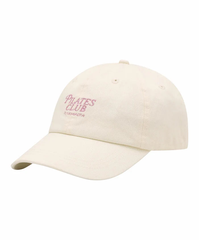 [MoveActive] Embroidered Cap - Pilates Club Ivory