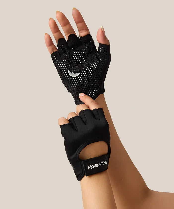 [MoveActive] Grip Gloves - Black