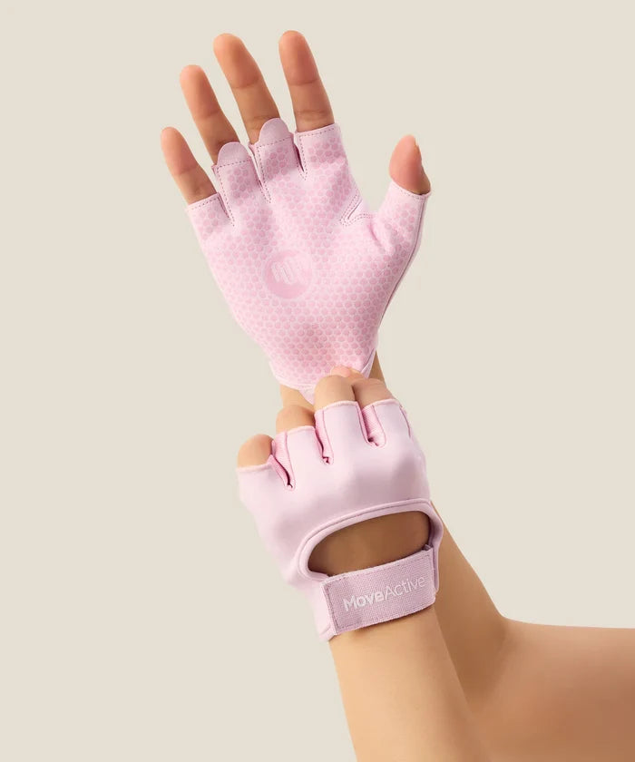 [MoveActive] Grip Gloves - Cool Pink