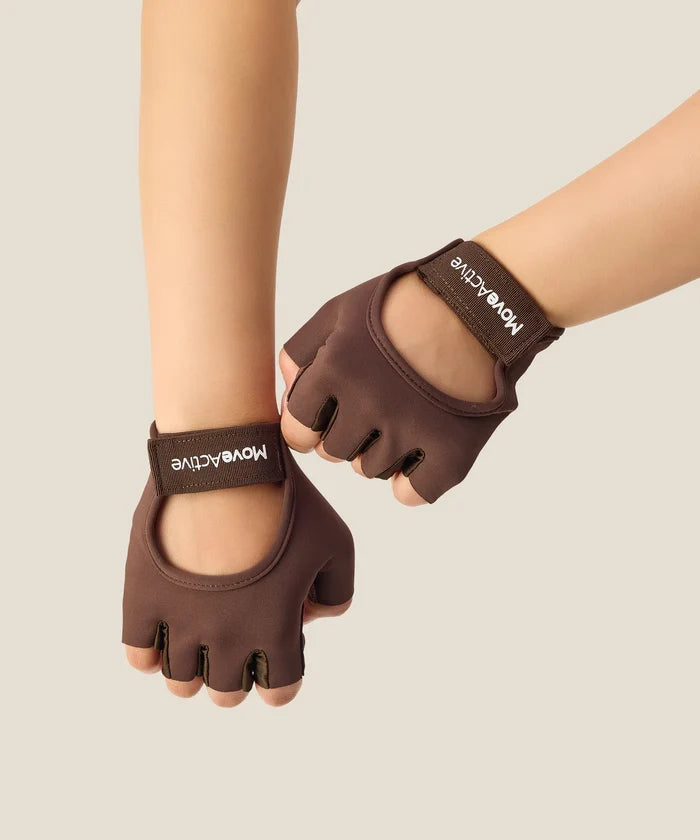 [MoveActive] Grip Gloves - Espresso