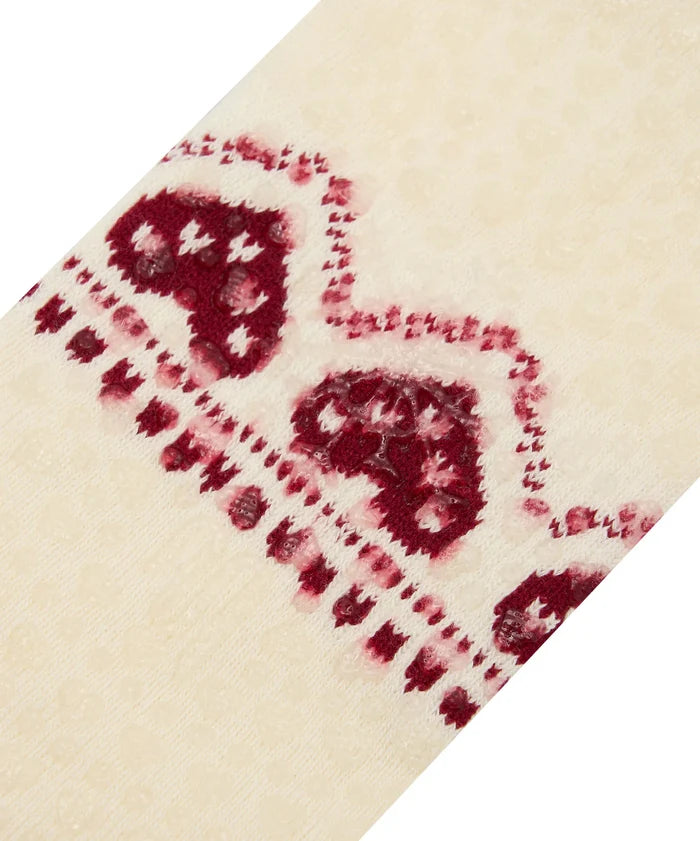 [MoveActive] Low Rise Ankle Grip Socks - Alpine Heart Oat