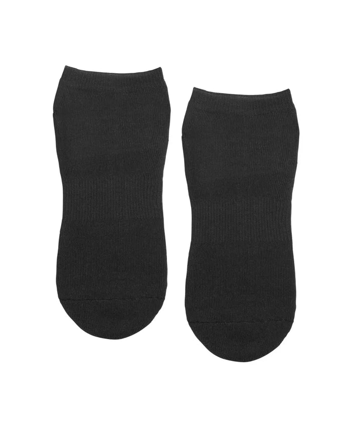 [MoveActive] Low Rise Ankle Grip Socks - Classic Black