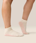 [MoveActive] Low Rise Ankle Grip Socks - Love Confetti
