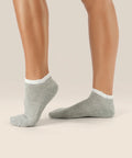 [MoveActive] Low Rise Ankle Grip Socks - Marle Grey