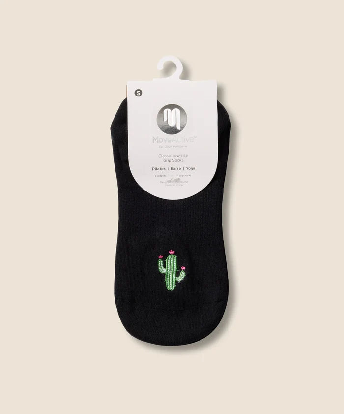 [MoveActive] Low Rise Ankle Grip Socks - Señorita Spike