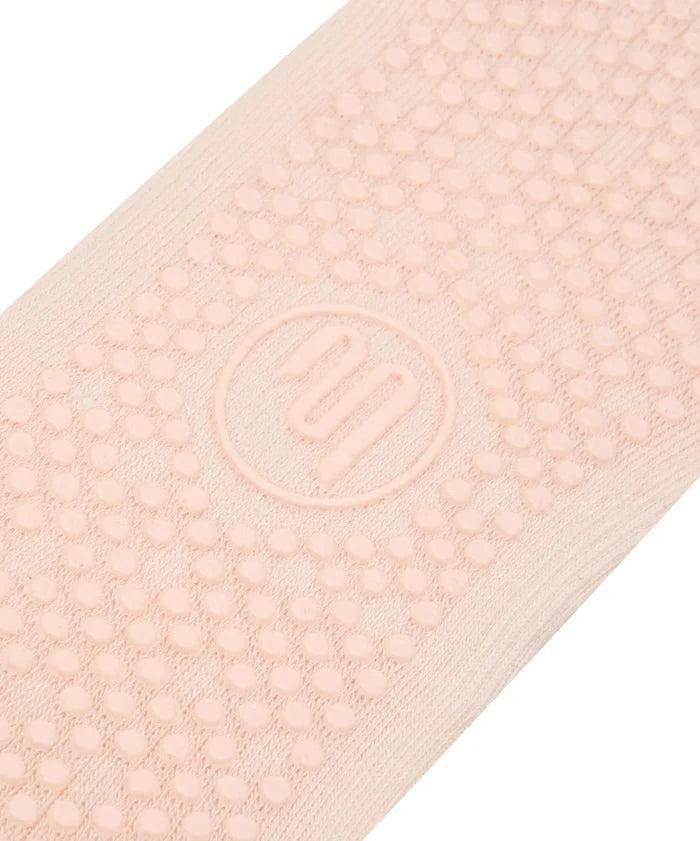 [MoveActive] Low Rise Ankle Grip Socks - Soft Pink