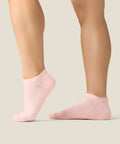 [MoveActive] Low Rise Ankle Grip Socks - Sweet Pink