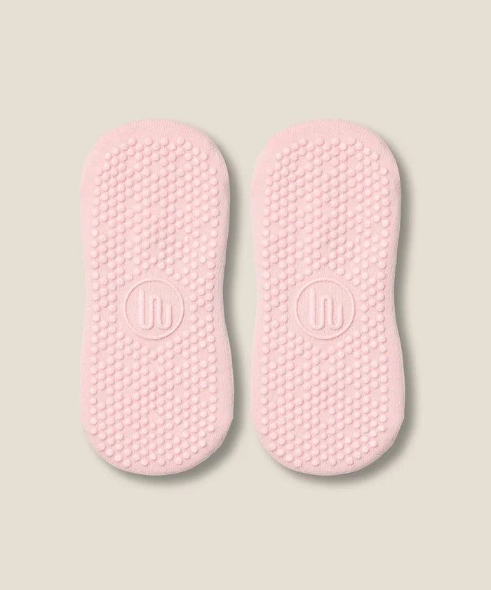 [MoveActive] Low Rise Ankle Grip Socks - Sweet Pink