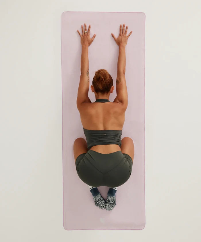 [MoveActive] Mat Pilates Grip Towel - Cool Pink