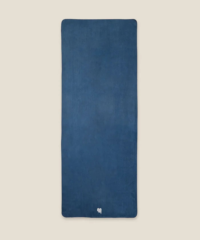 [MoveActive] Mat Pilates Grip Towel - Navy Blue