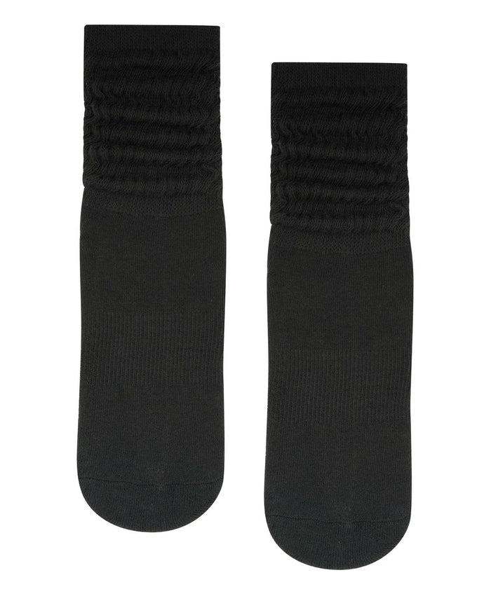 [MoveActive] Scrunch Non Slip Grip Socks - Charcoal