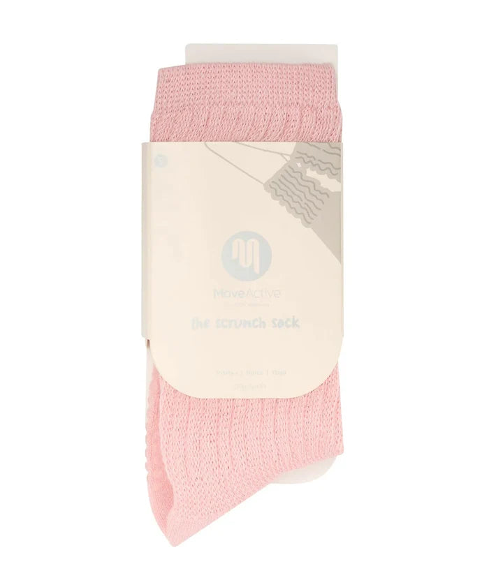 [MoveActive] Scrunch Non Slip Grip Socks - Pink