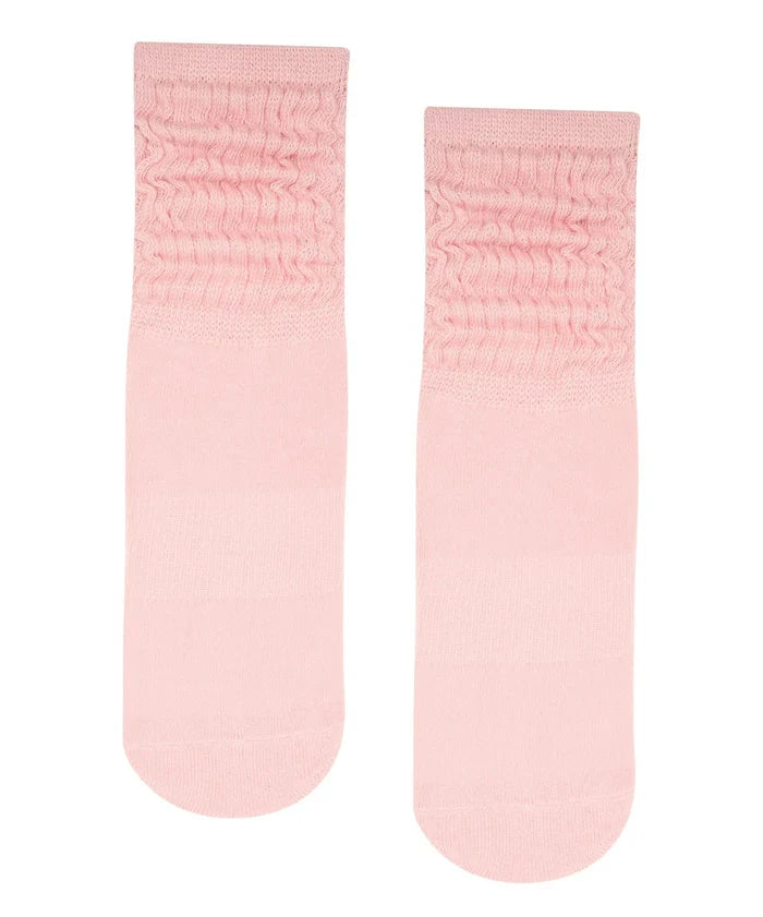 [MoveActive] Scrunch Non Slip Grip Socks - Pink