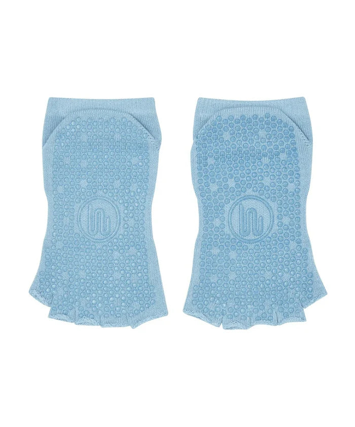 [MoveActive] Toeless Non Slip Grip Socks - Sea Blue