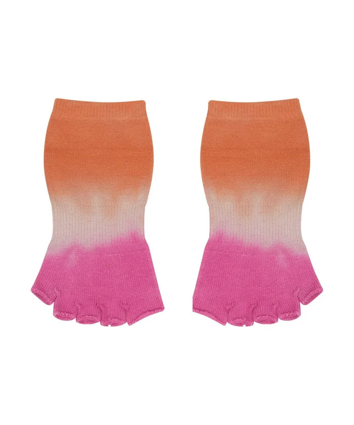 [MoveActive] Toeless Non Slip Grip Socks - Tropical Ombré
