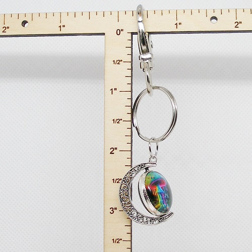 Mushrooms Spinner Keyring