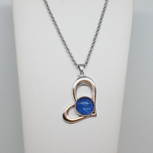 Nail Polish Hearts Pendant Necklaces