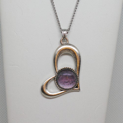 Nail Polish Hearts Pendant Necklaces