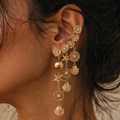 Nayaab Alizea gold earcuff