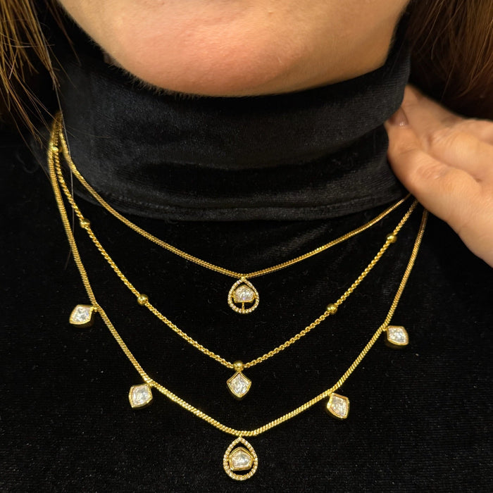 Nayaab Anushka Polki Neckpiece