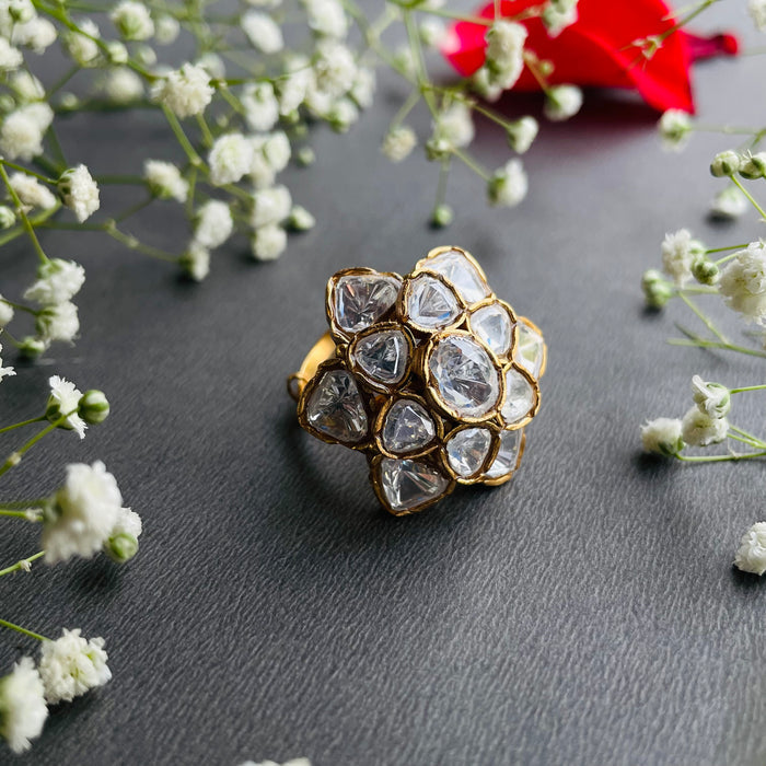 Nayaab Divya  Polki ring
