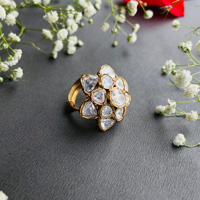 Nayaab Divya  Polki ring