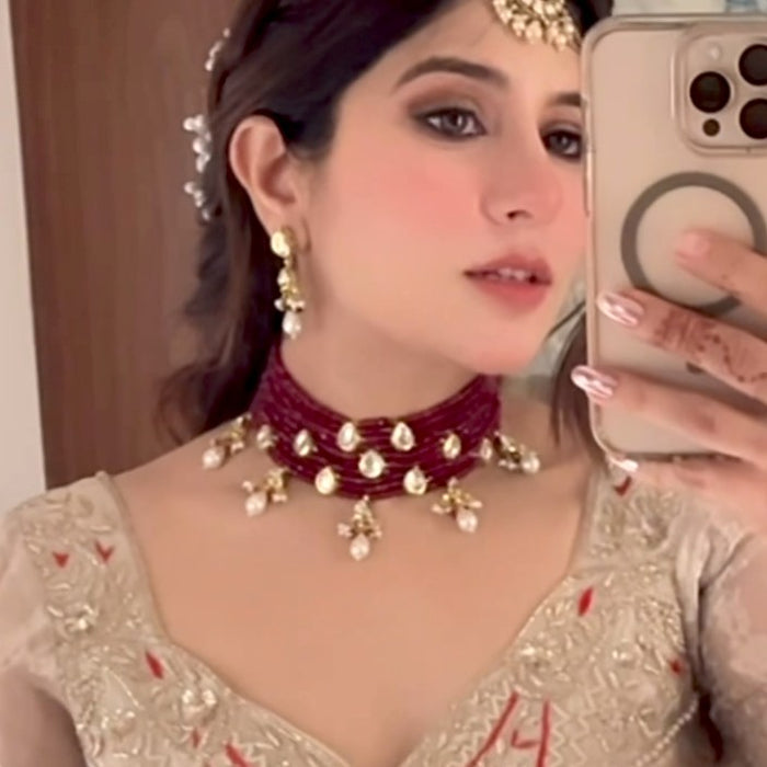 Nayaab Heer Kundan choker