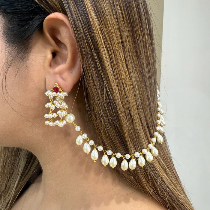 Nayaab isha kanchain earrings