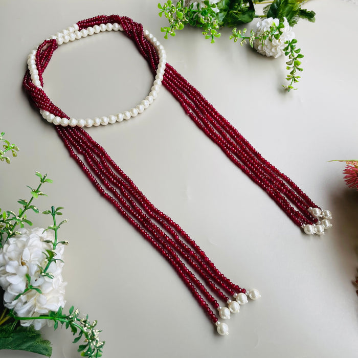 Nayaab jigyasa  Pearl long mala