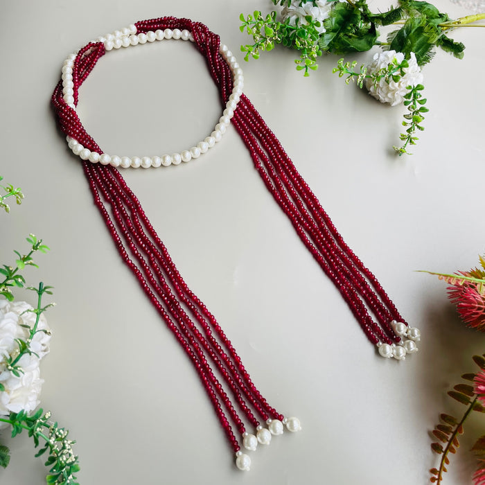 Nayaab jigyasa  Pearl long mala