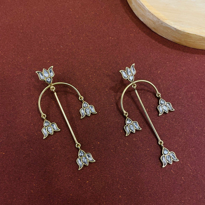 Nayaab Mehr Lotus Earrings
